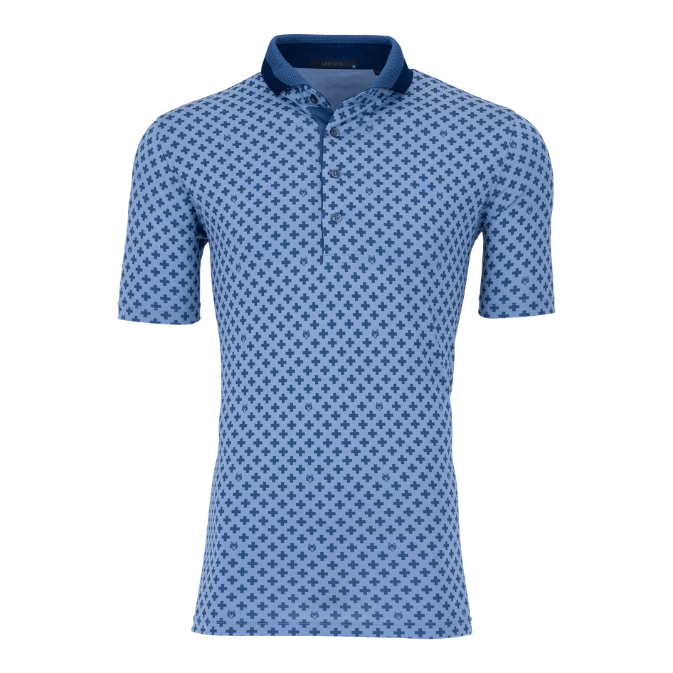 Greyson Clothiers Love and Loyalty Polo in CLOUD