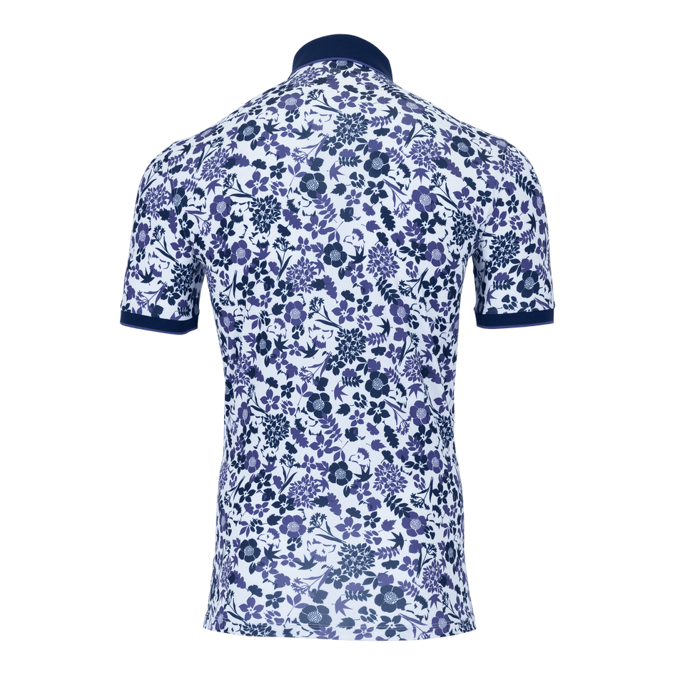 Greyson Clothiers Wild Flower Polo in ARCTIC