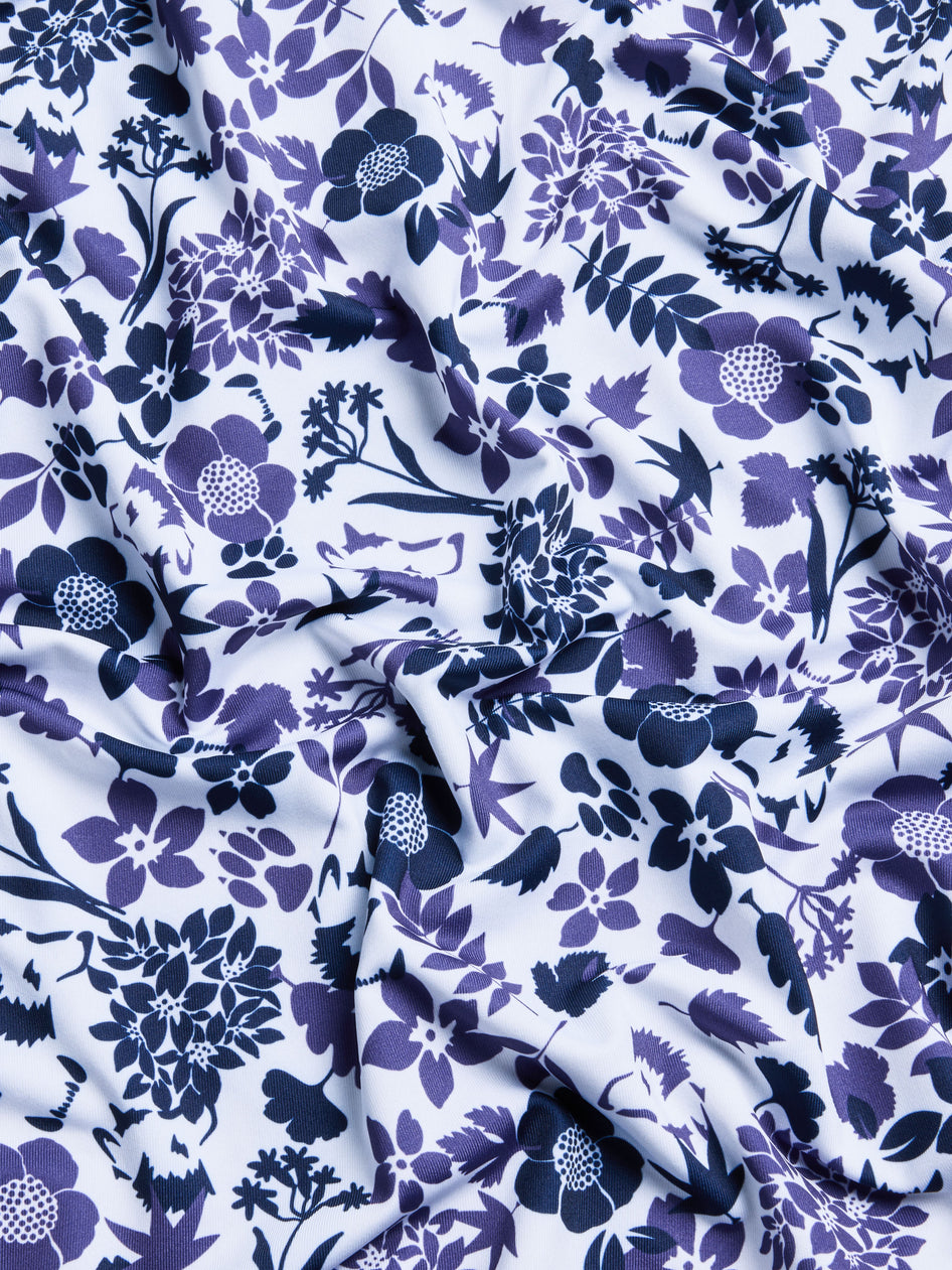 Greyson Clothiers Wild Flower Polo in ARCTIC