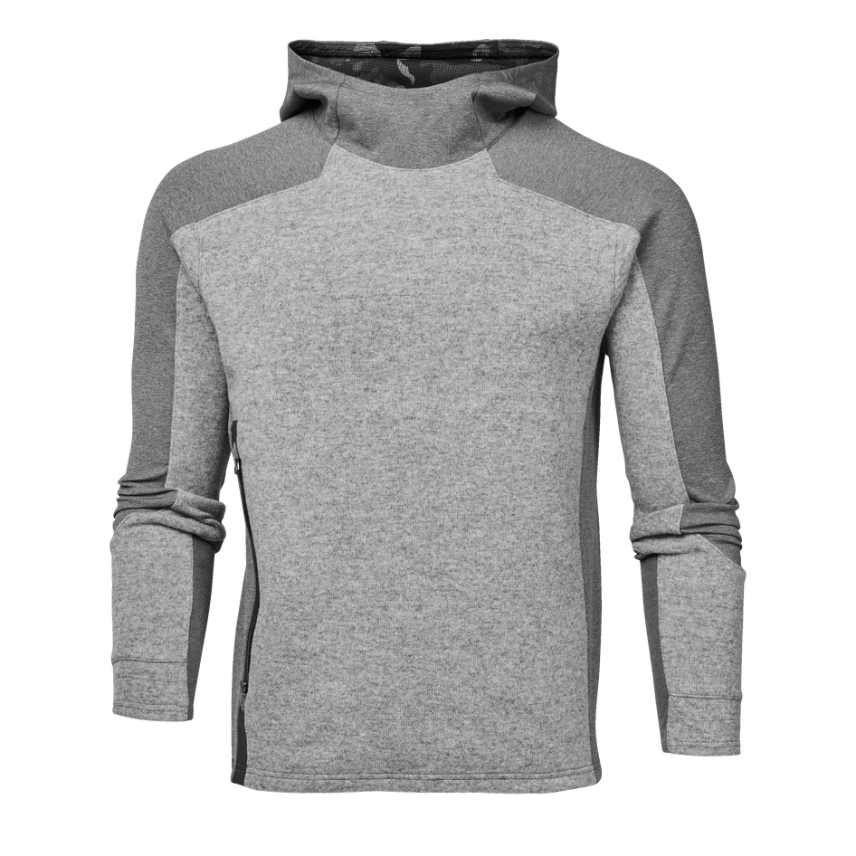 Greyson Clothiers Cokato Luxe Hoodie in SMOKE HEATHER