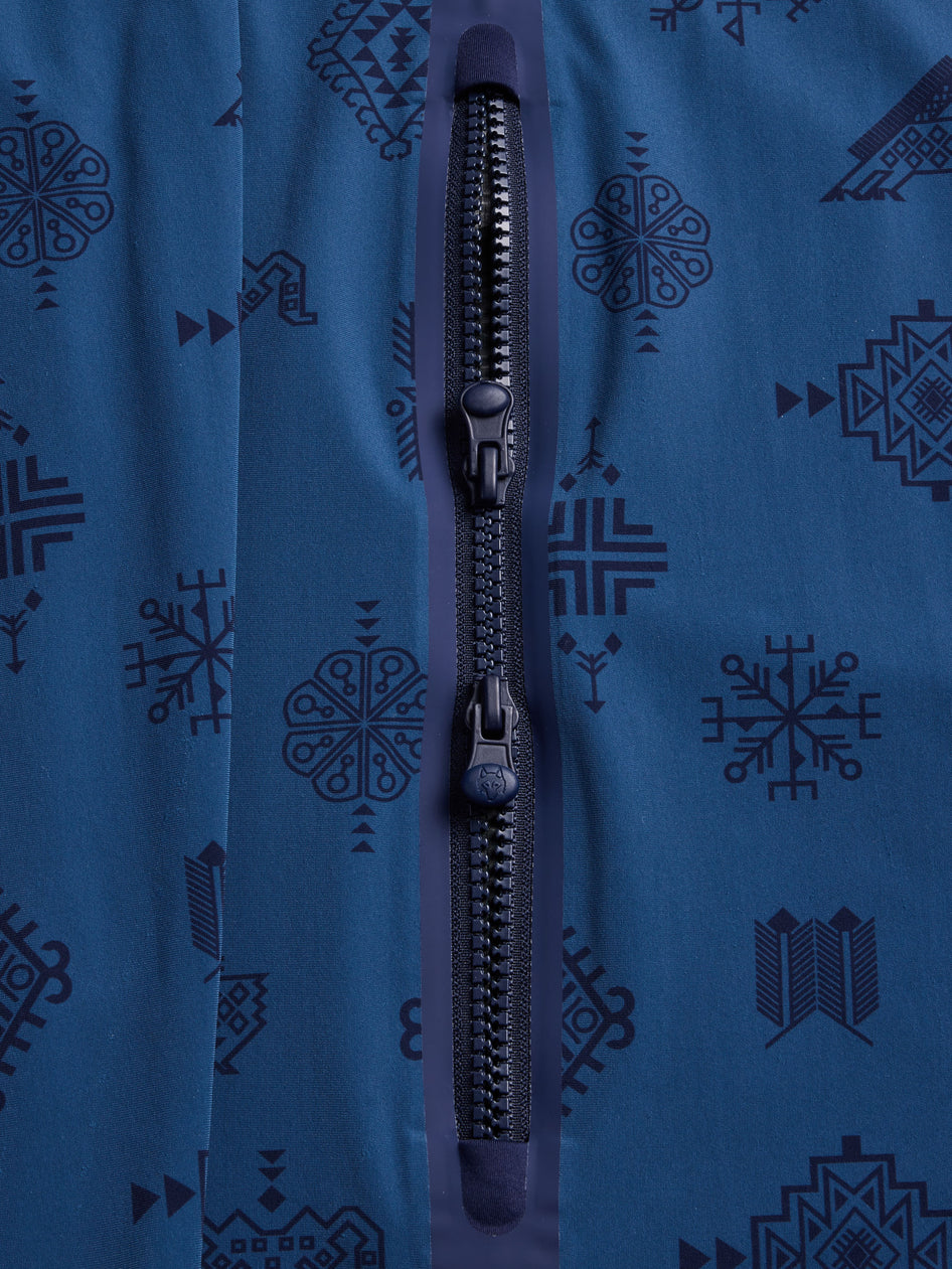 Greyson Clothiers Woven Spirits Cokato Hoodie in FJORD