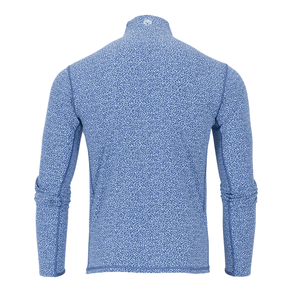 Greyson Clothiers Lake Trout Tate Quarter-Zip in DELPHINIUM