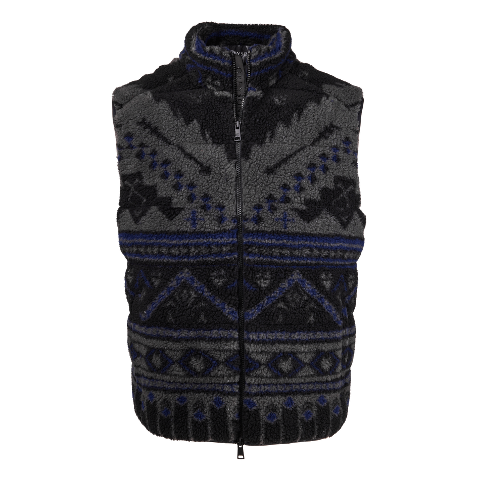 Greyson Clothiers Ghost Wolf Sherpa Vest in SHEPHERD