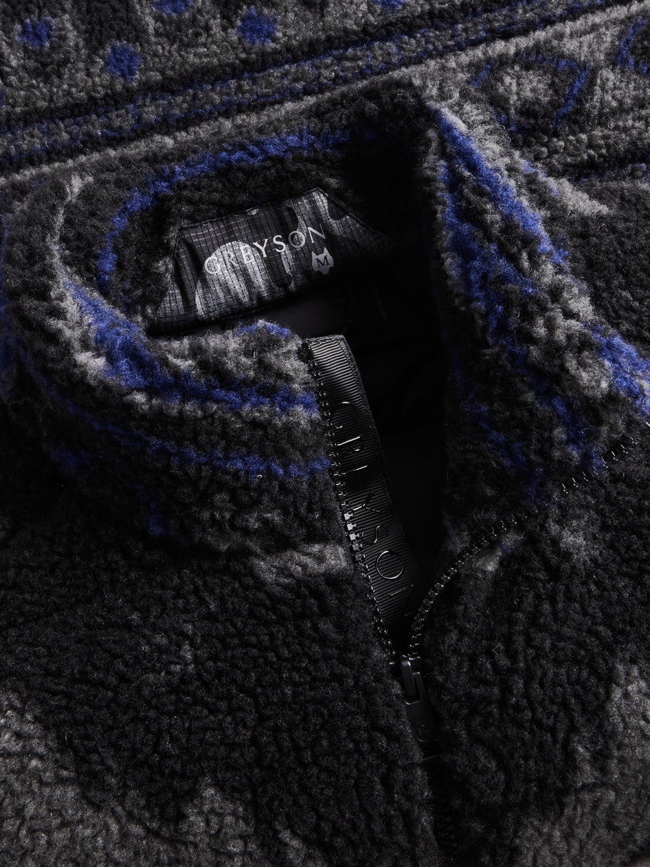 Greyson Clothiers Ghost Wolf Sherpa Vest in SHEPHERD