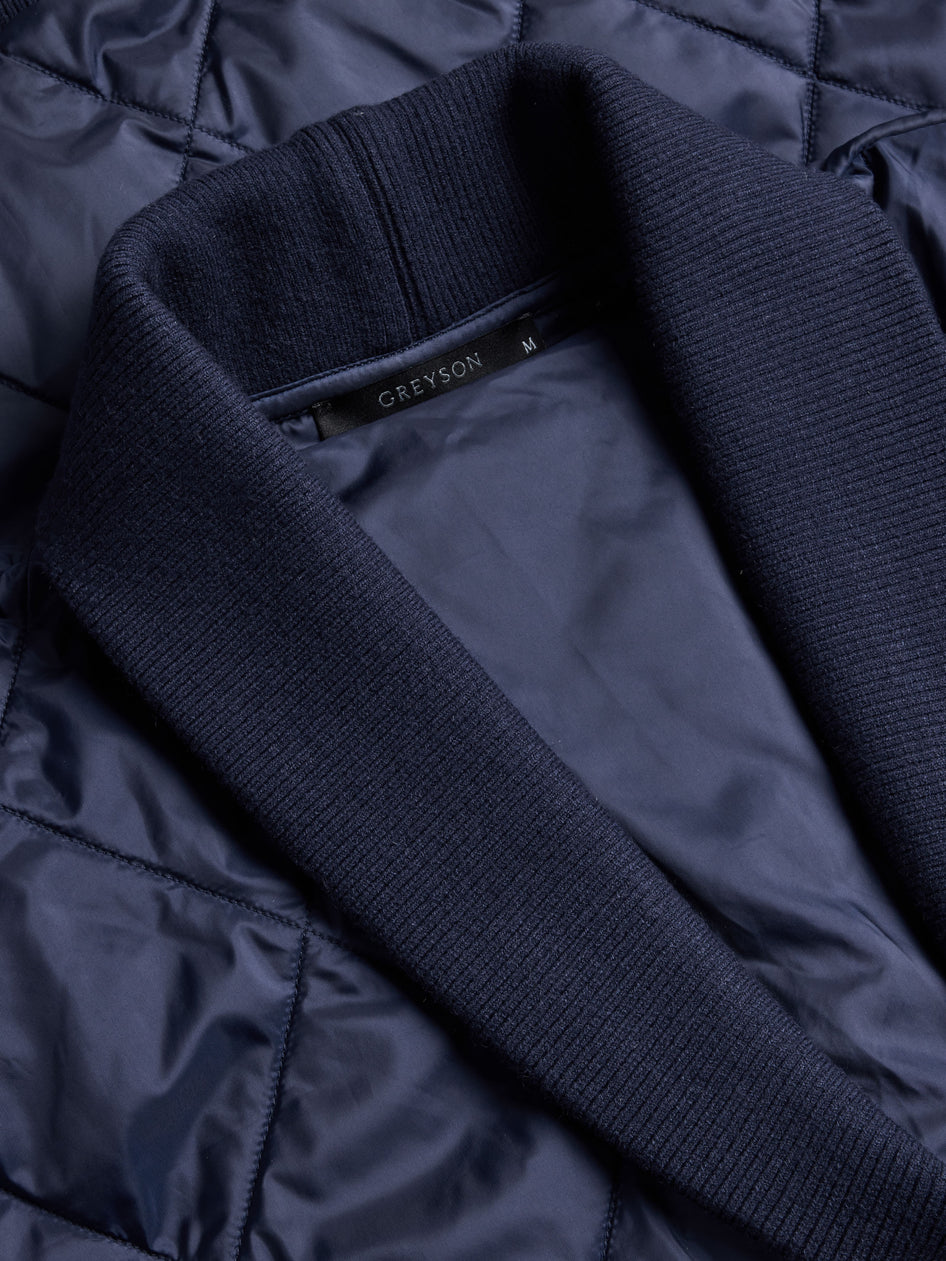 Greyson Clothiers Yukon X-Lite Cardigan in MALTESE BLUE