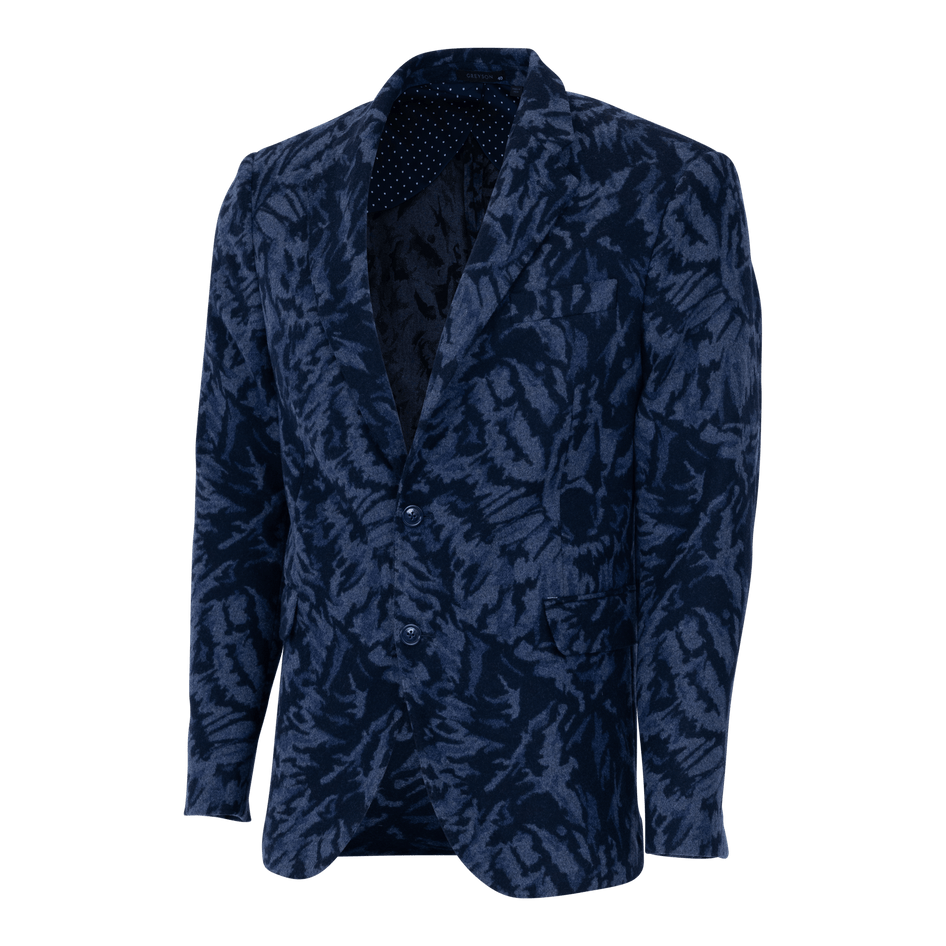 Greyson Clothiers Midas Wolf Wool Blazer in MALTESE BLUE