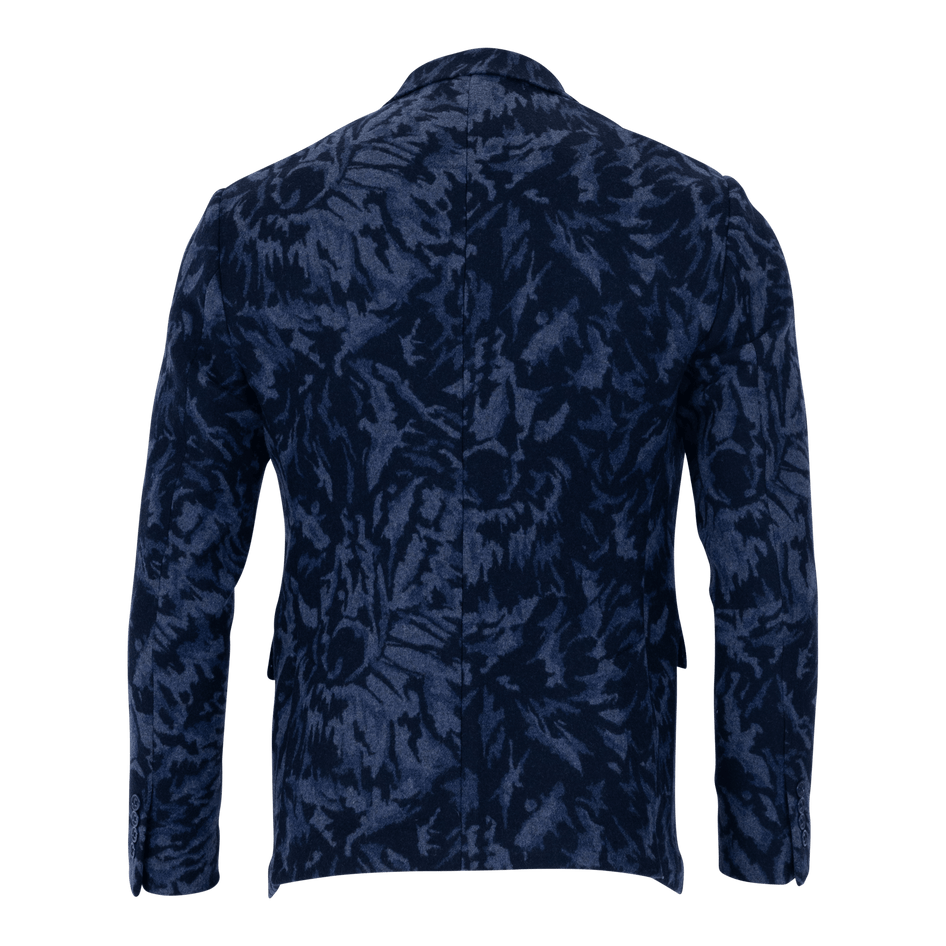 Greyson Clothiers Midas Wolf Wool Blazer in MALTESE BLUE
