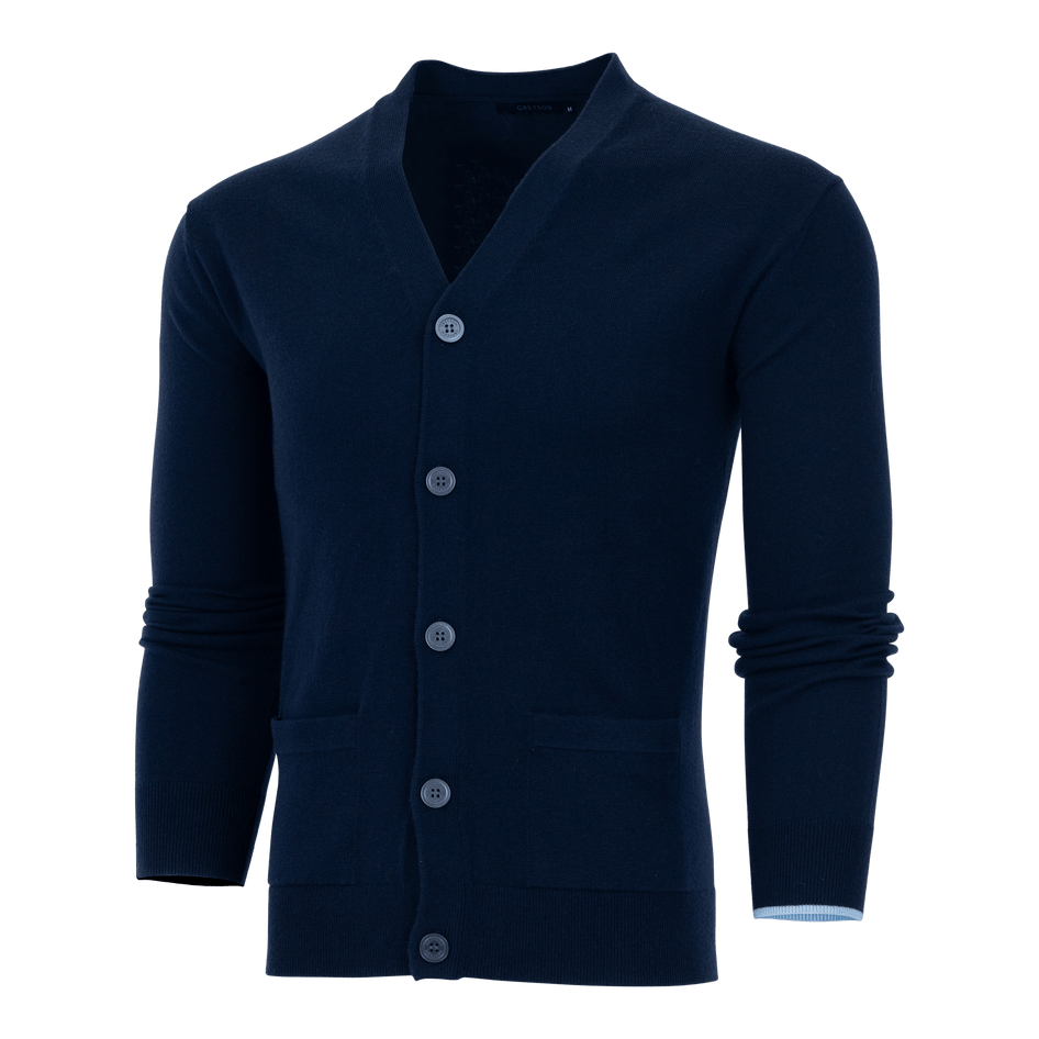 Greyson Clothiers Cheyenne Cardigan Sweater in MALTESE BLUE