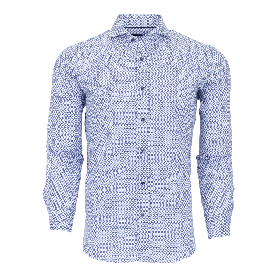 Greyson Clothiers Evil Eye Woodward Shirt in NIGHT FALL