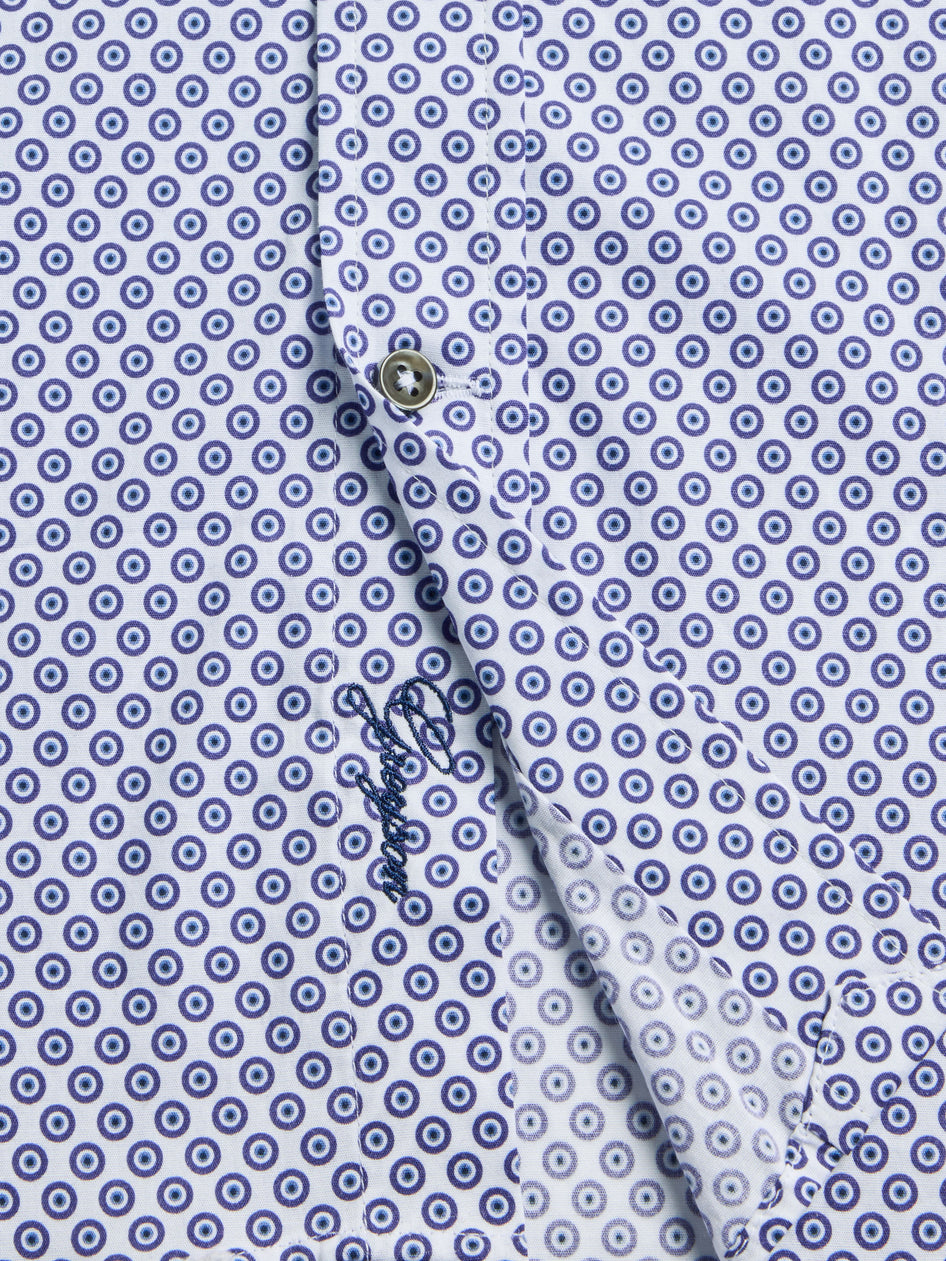 Greyson Clothiers Evil Eye Woodward Shirt in NIGHT FALL