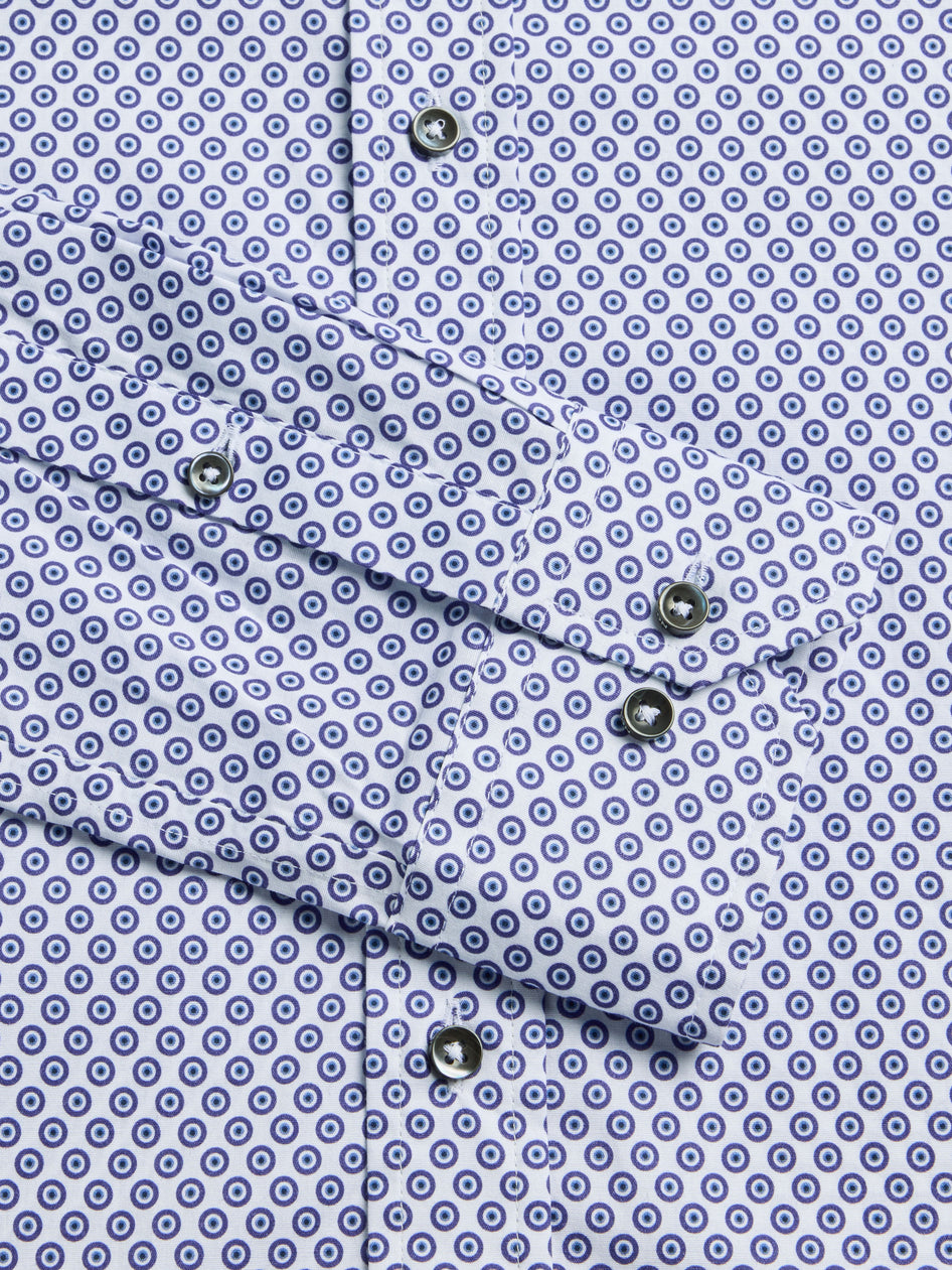 Greyson Clothiers Evil Eye Woodward Shirt in NIGHT FALL