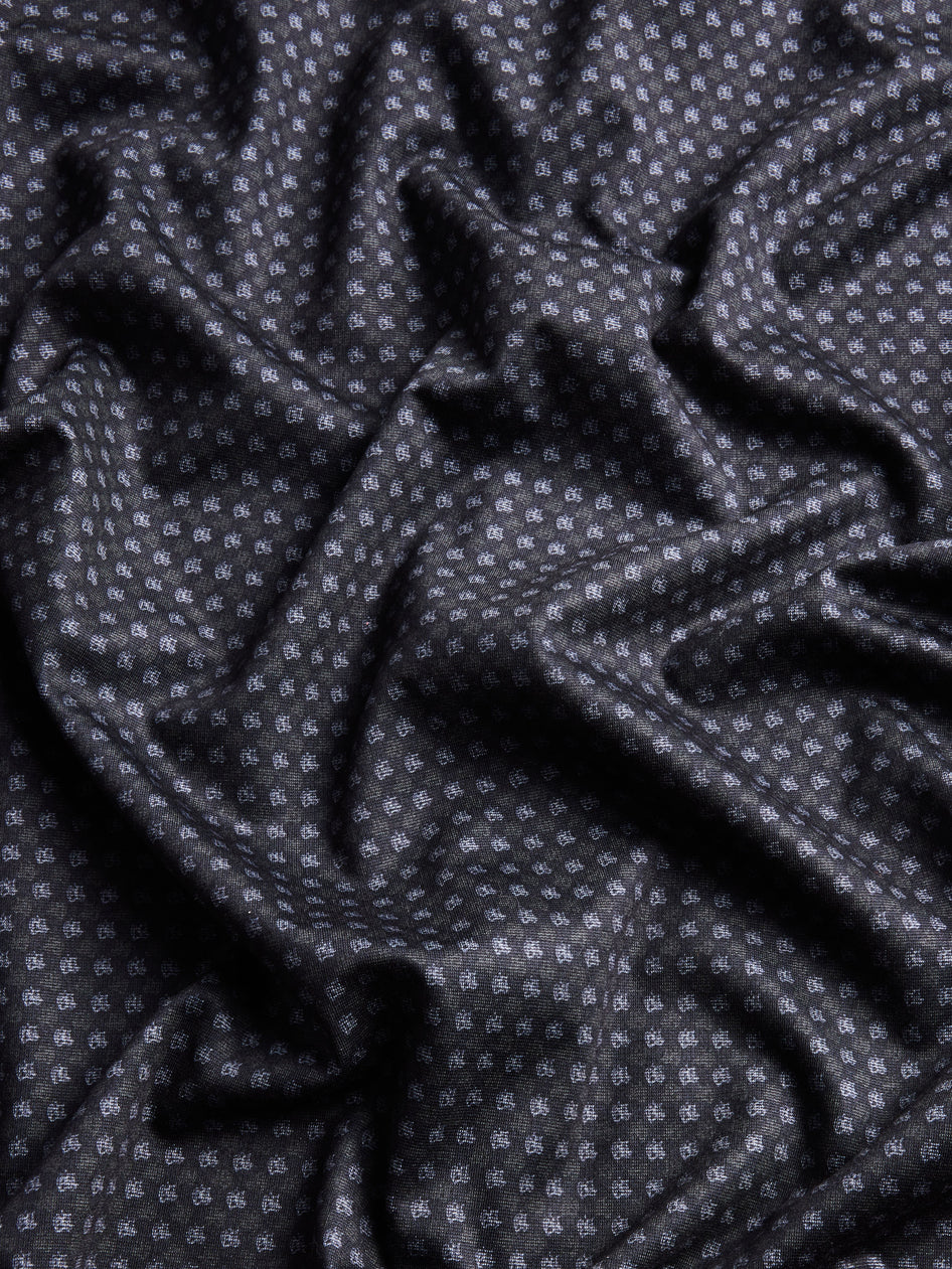 Greyson Clothiers Furrowed Wolf Woodward Knit Shirt in SHEPHERD