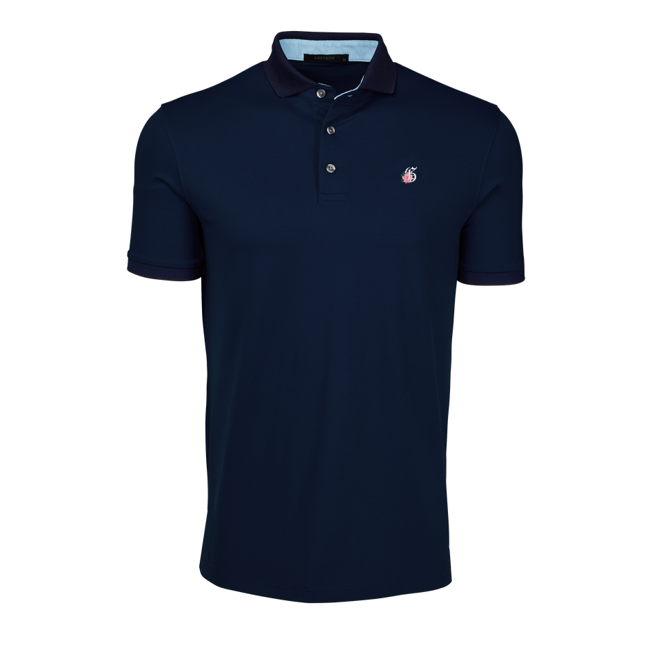 Floral "G" Crowley Short Sleeve Polo