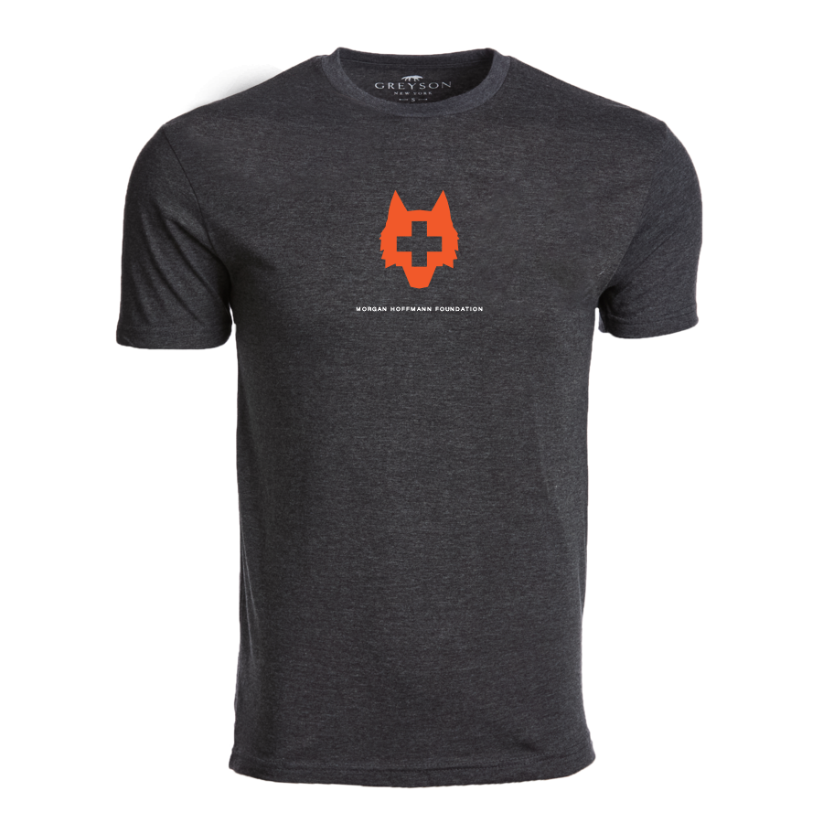 Greyson Clothiers Morgan Hoffmann Foundation Tee in DARK GREY HEATHER
