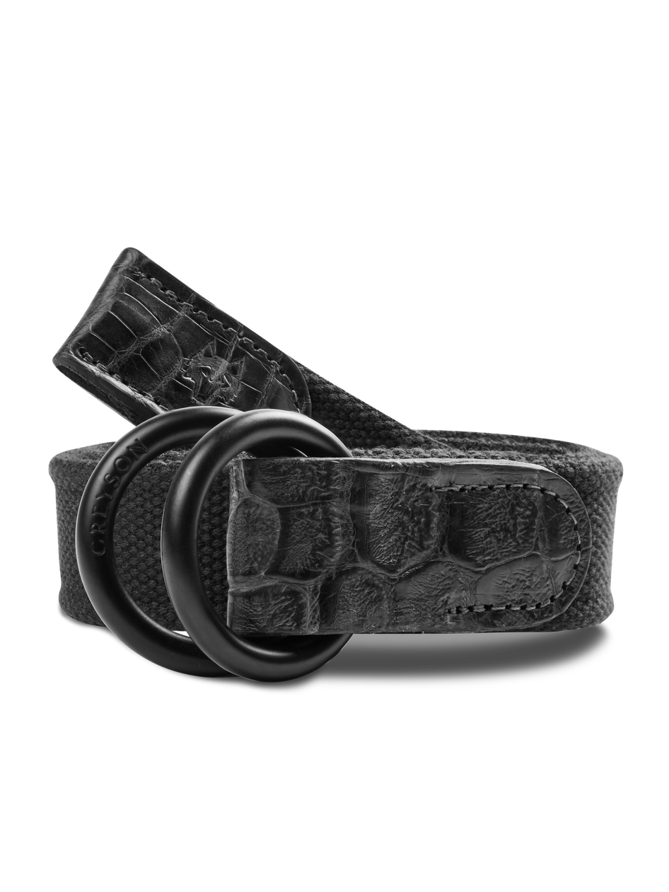 Greyson Clothiers Canvas Croc O-Ring Belt
