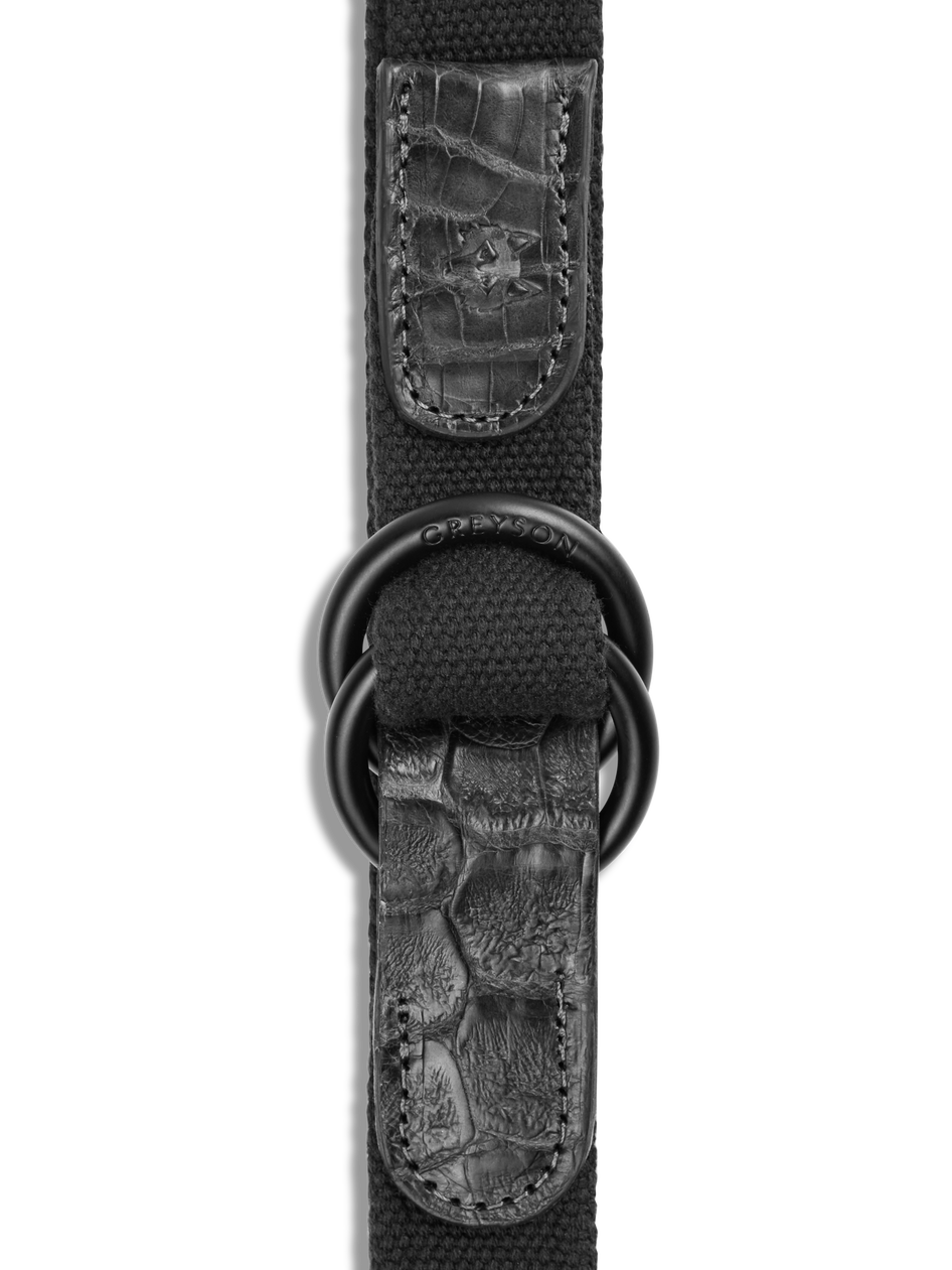 Greyson Clothiers Canvas Croc O-Ring Belt