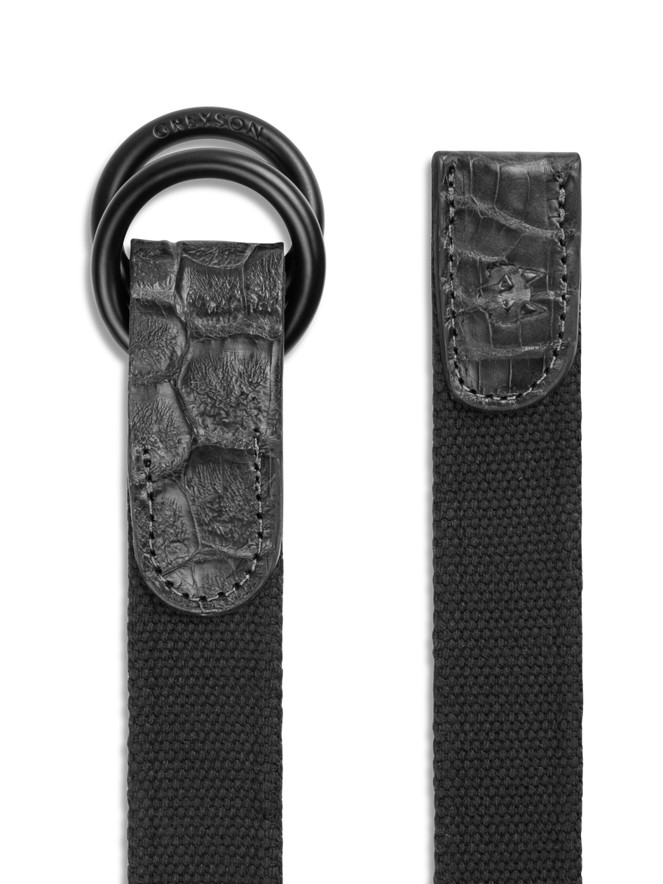 Greyson Clothiers Canvas Croc O-Ring Belt