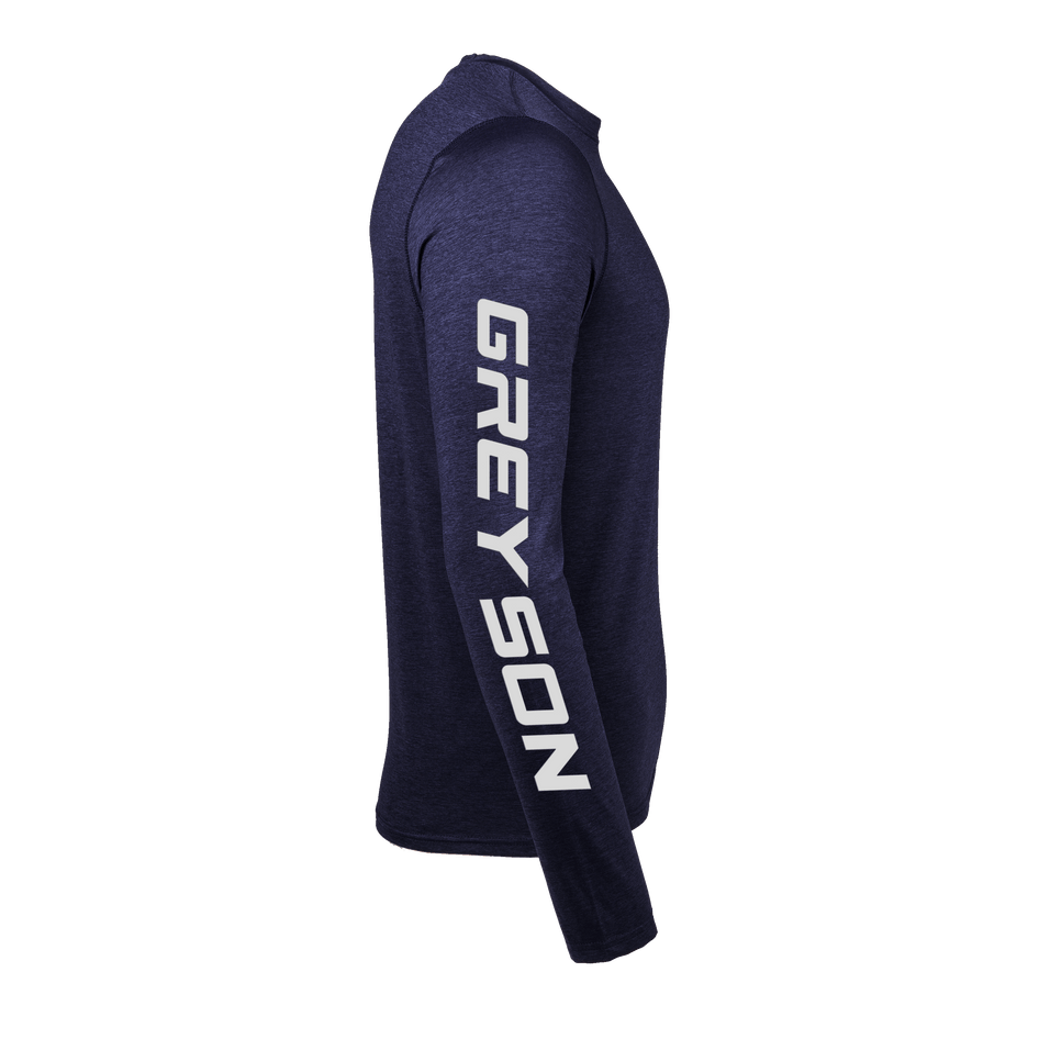 Greyson Clothiers H.S. Life Saver Guide Sport Long Sleeve Tee in MALTESE BLUE
