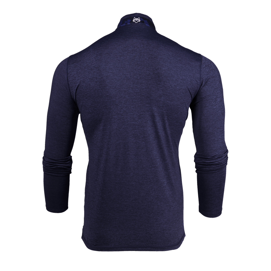 Greyson Clothiers H.S. Crossed Paddles Guide Sport Quarter-Zip in MALTESE BLUE