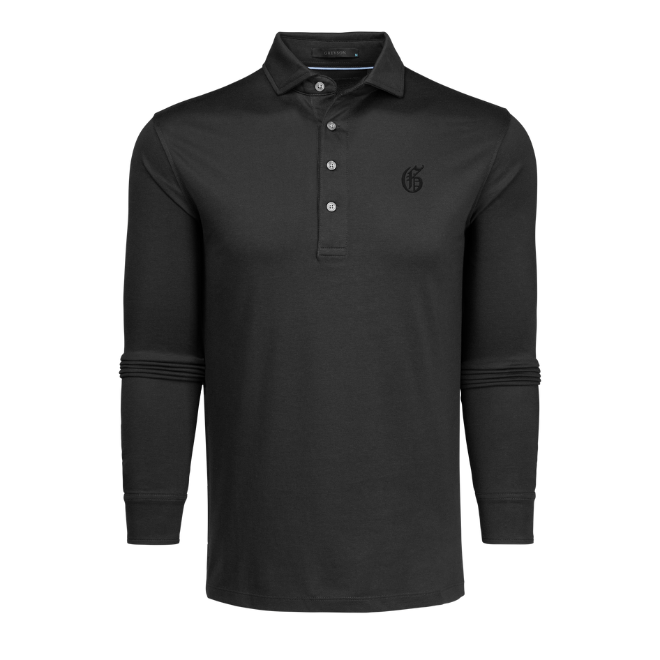 Greyson Clothiers Gothic "G" Omaha Long Sleeve Polo