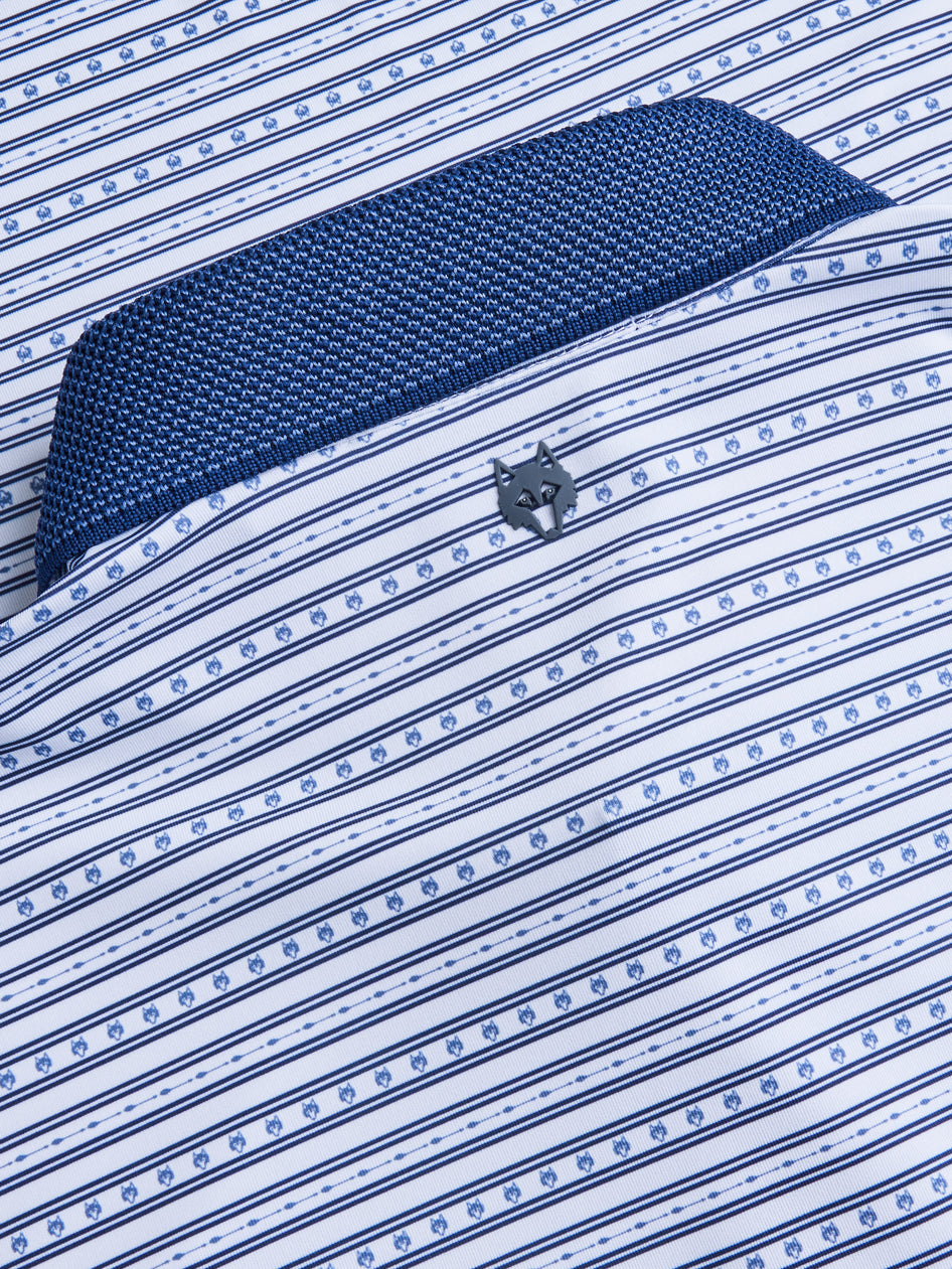 Greyson Clothiers Path Less Traveled Polo in ARCTIC