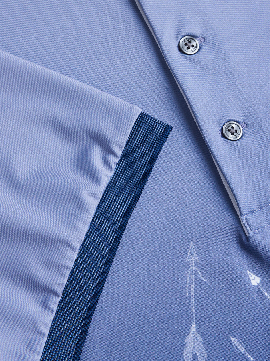 Greyson Clothiers Free To Be Polo in JELLYFISH