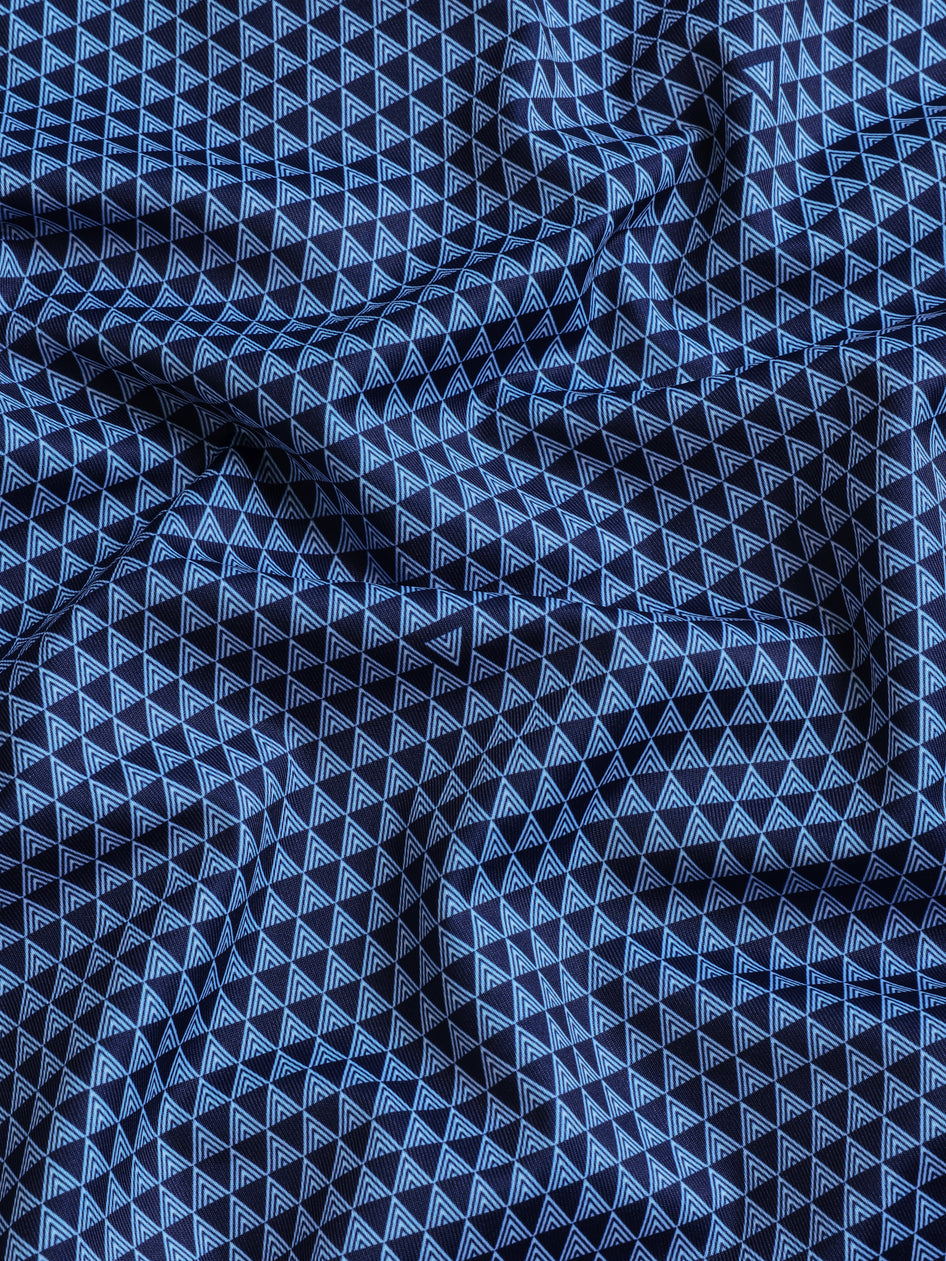 Greyson Clothiers Volcano Diaries Polo in MALTESE BLUE