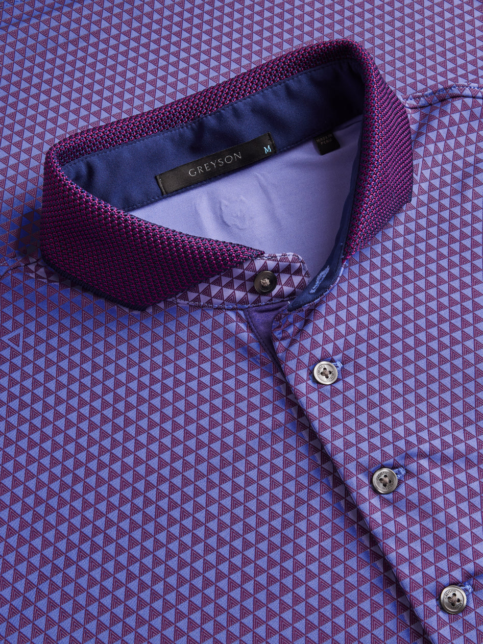 Greyson Clothiers Volcano Diaries Polo in IZ