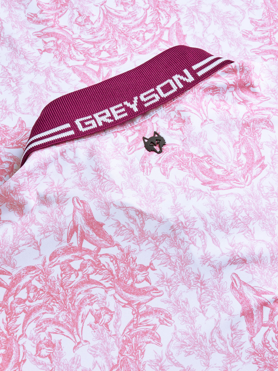 Greyson Clothiers Dolphin Island Polo in ARCTIC