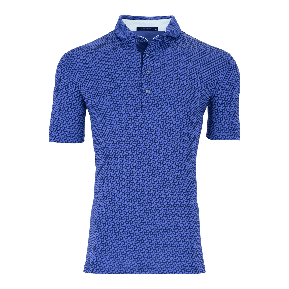 Greyson Clothiers Dances With Wolves Polo in KINGFISHER