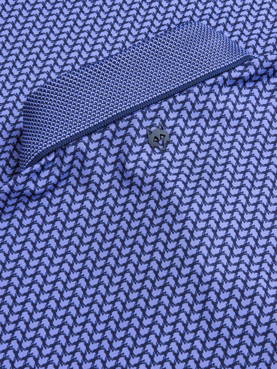 Greyson Clothiers Dances With Wolves Polo in KINGFISHER