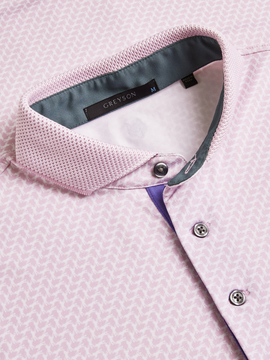 Greyson Clothiers Dances With Wolves Polo in SUNRISE