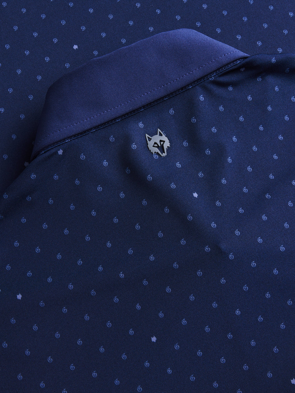 Greyson Clothiers Icon "G" Polo in MALTESE BLUE