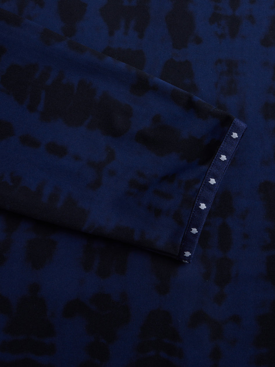 Greyson Clothiers Shibori Colorado Hoodie in MALTESE BLUE