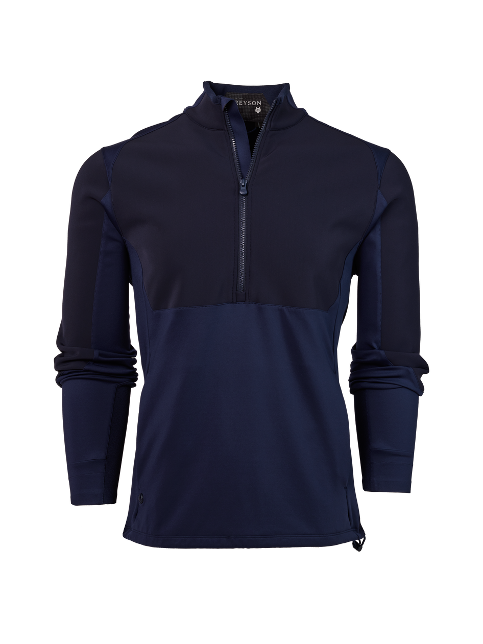 Greyson Clothiers Sequoia Sport Quarter-Zip in MALTESE BLUE