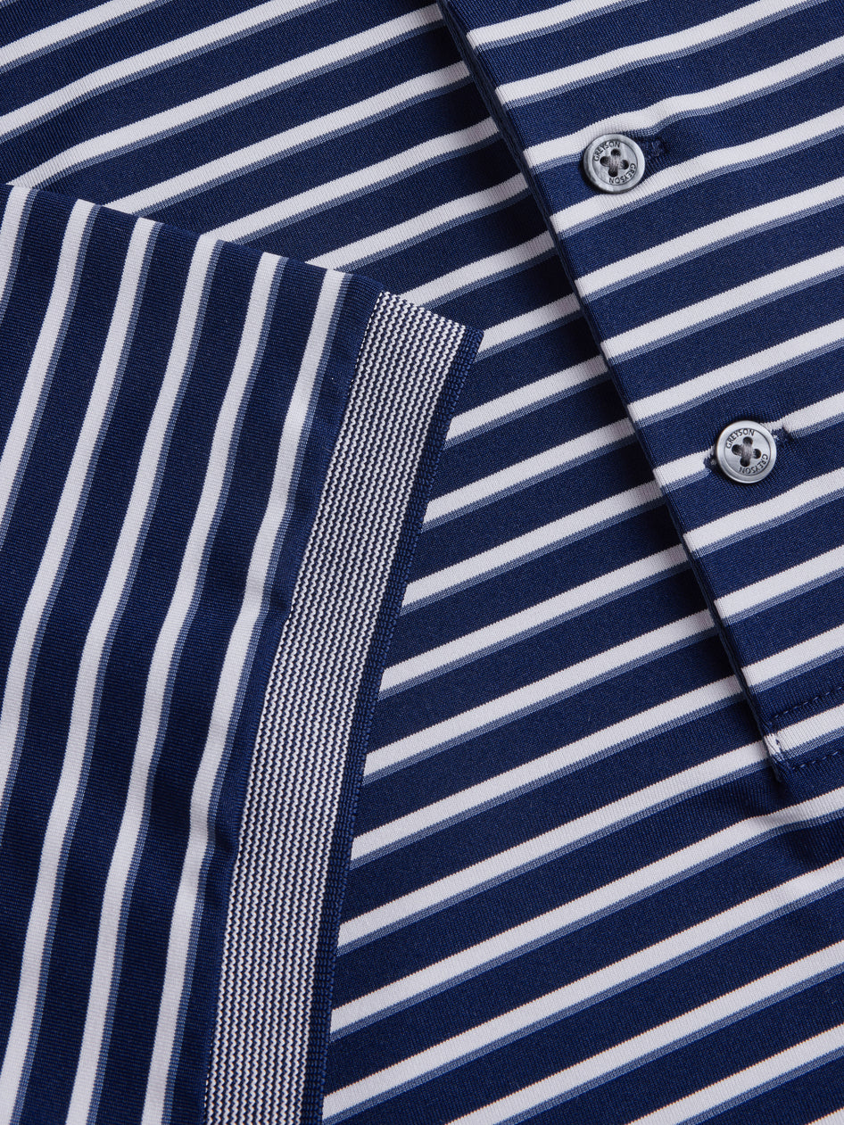 Greyson Clothiers Caswell Polo in MALTESE BLUE