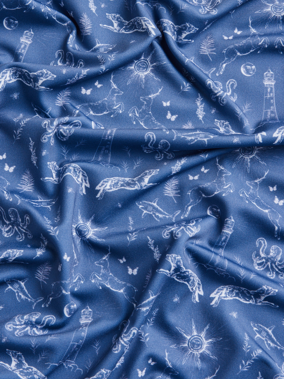 Greyson Clothiers Montauk Curiosities Polo in FALCON