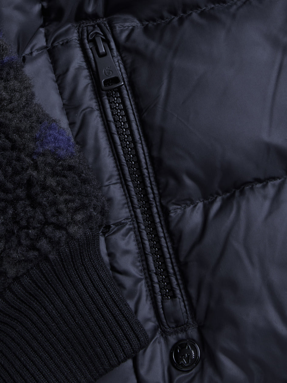 Greyson Clothiers Cody Sherpa Hybrid Hooded Jacket in SHEPHERD