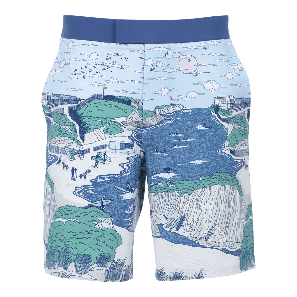 Greyson Clothiers Ditch Plains Superior Swim Short in OCEAN