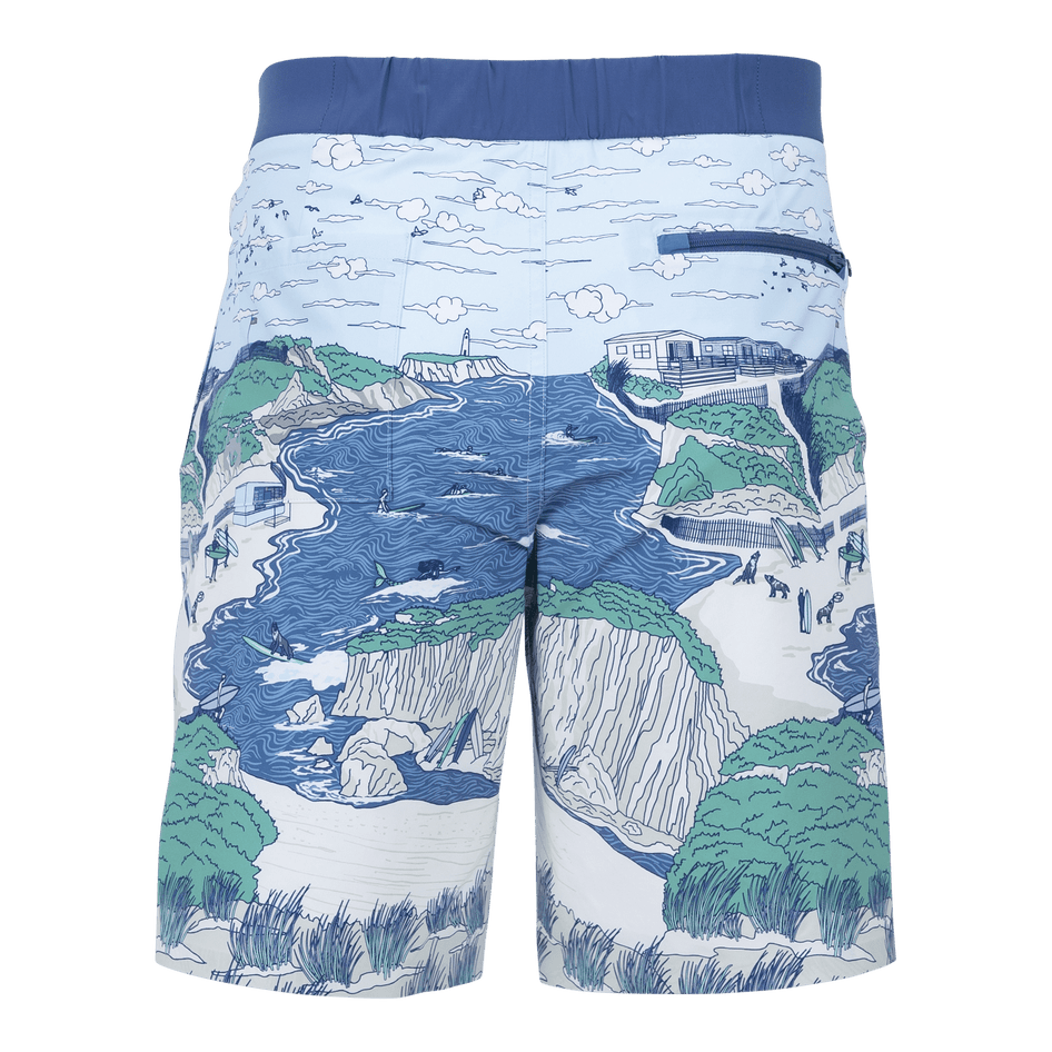 Greyson Clothiers Ditch Plains Superior Swim Short in OCEAN