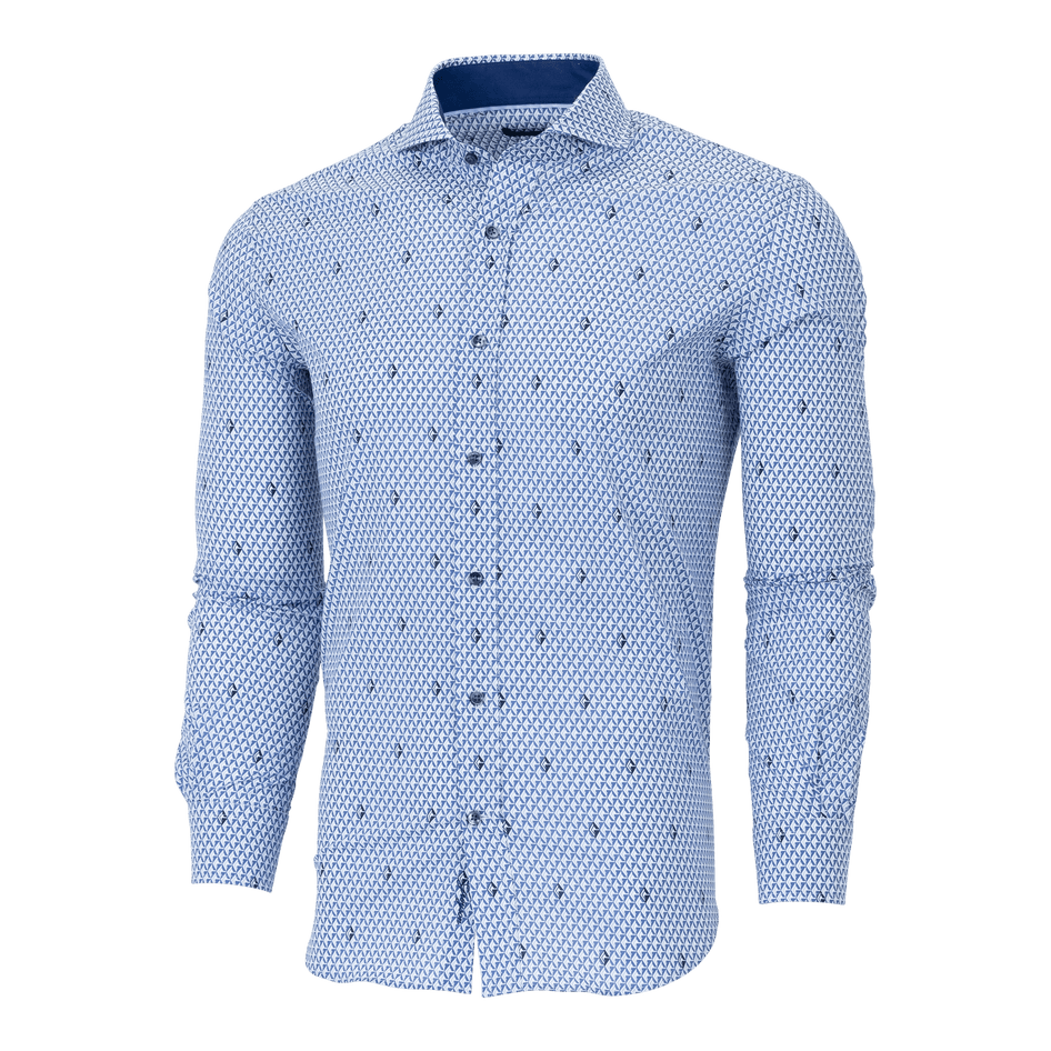 Greyson Clothiers Diamonds All Day Woodward Shirt in FALCON