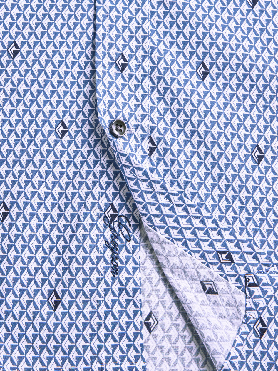 Greyson Clothiers Diamonds All Day Woodward Shirt in FALCON