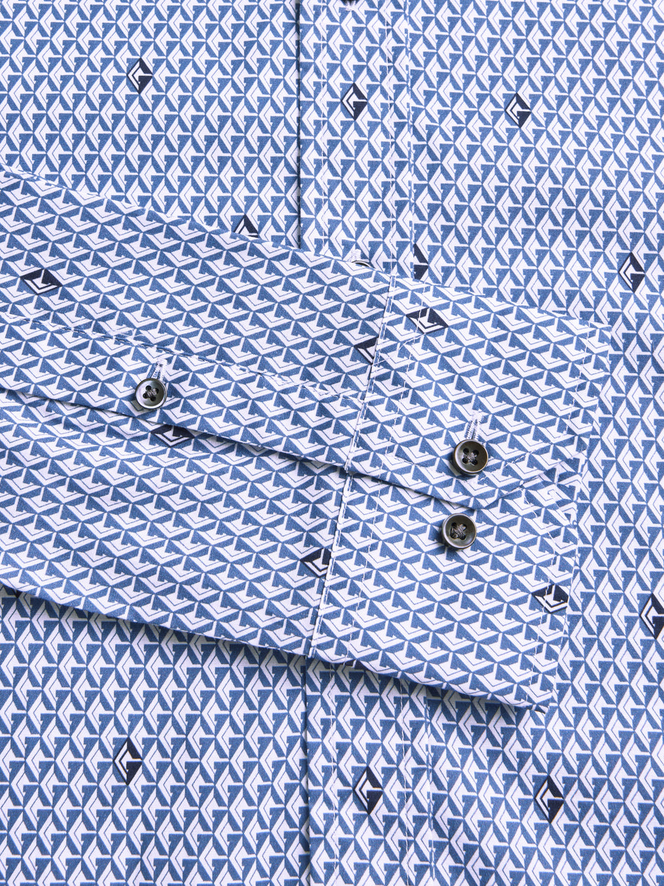 Greyson Clothiers Diamonds All Day Woodward Shirt in FALCON