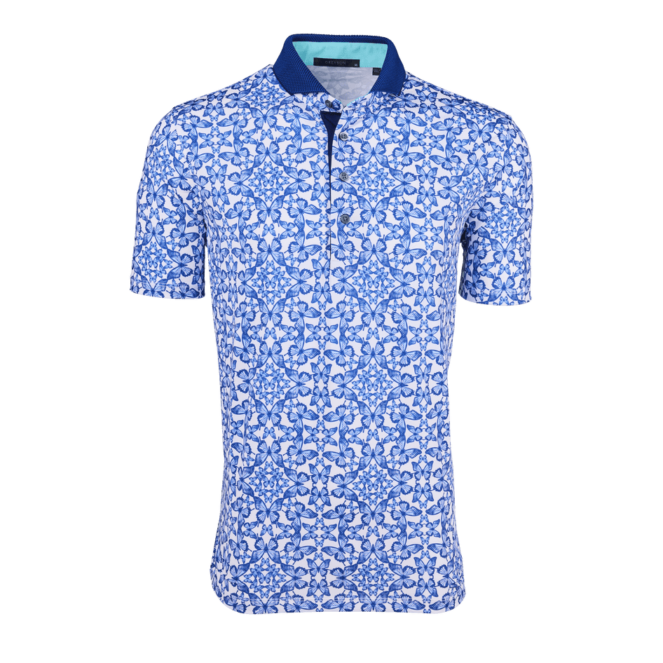 Greyson Clothiers Blue Migration Polo