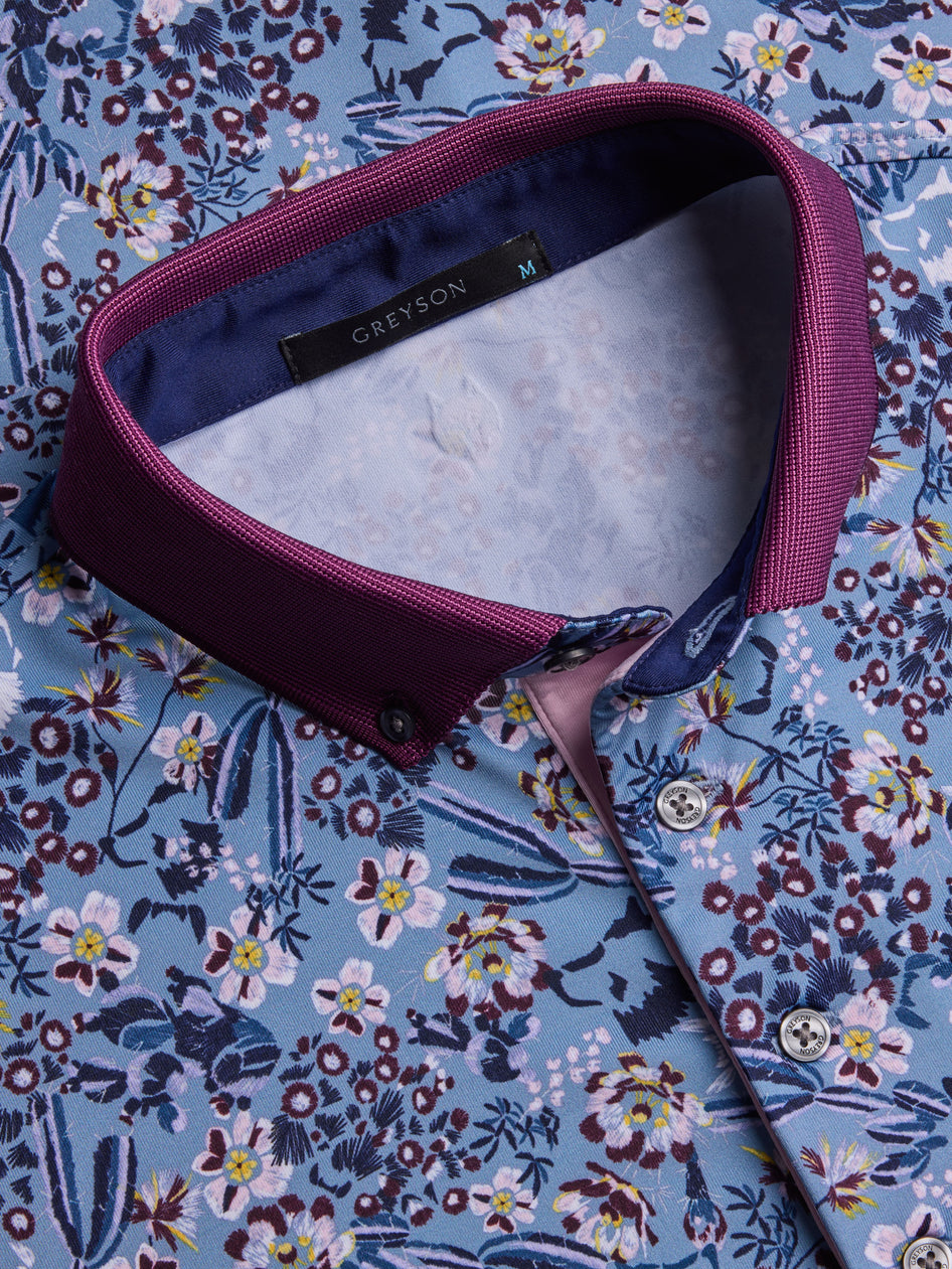 Greyson Clothiers Desert Floral Polo