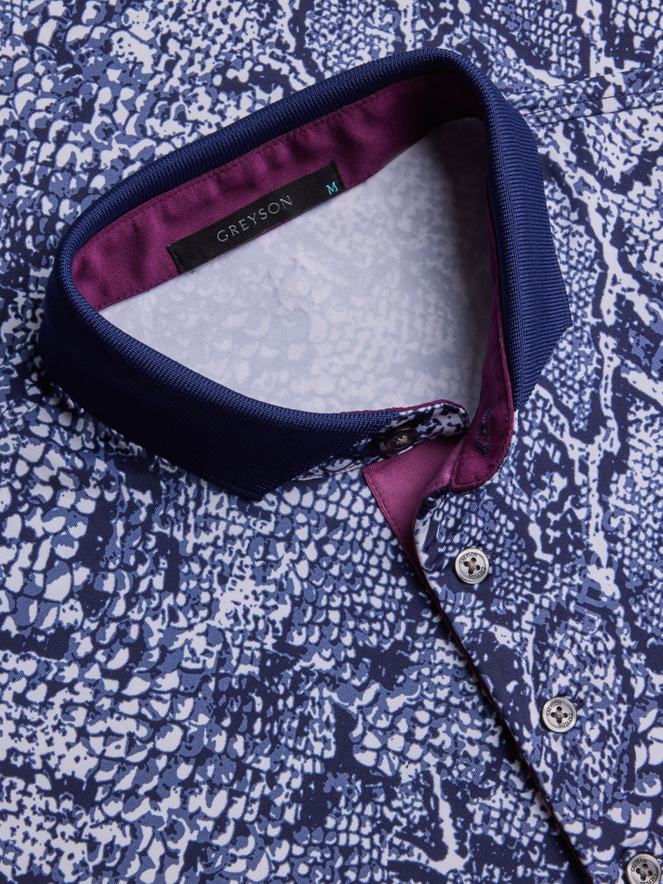 Greyson Clothiers Wolf Scales Polo