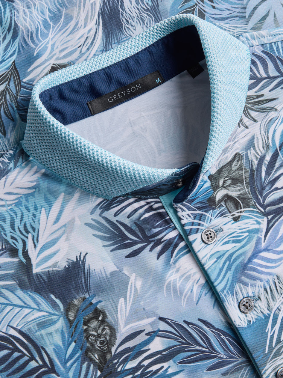 Greyson Clothiers Wolf Palm Polo