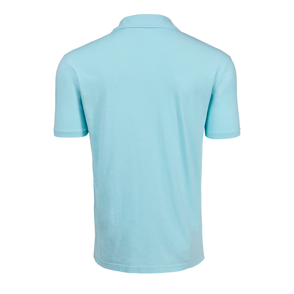 Greyson Clothiers Alpha Slub Johnny Collar Polo