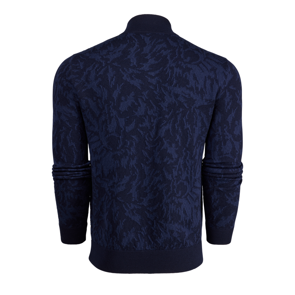 Greyson Clothiers Midas Wolf Sagaponack Ultra Light Full-Zip Sweater