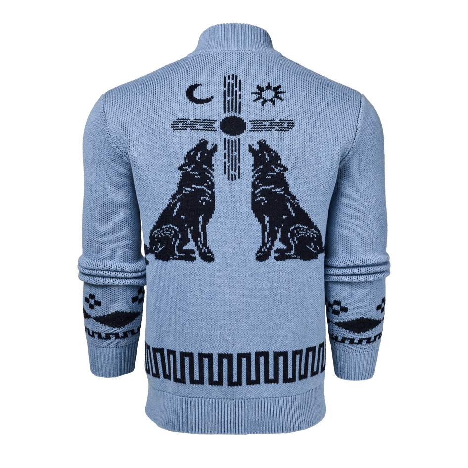 Greyson Clothiers Howling Moon Full-Zip Shawl Cardigan